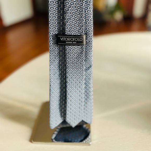 NWOT Vitorofolo Silk Men’s Neck Tie - Picture 4 of 4